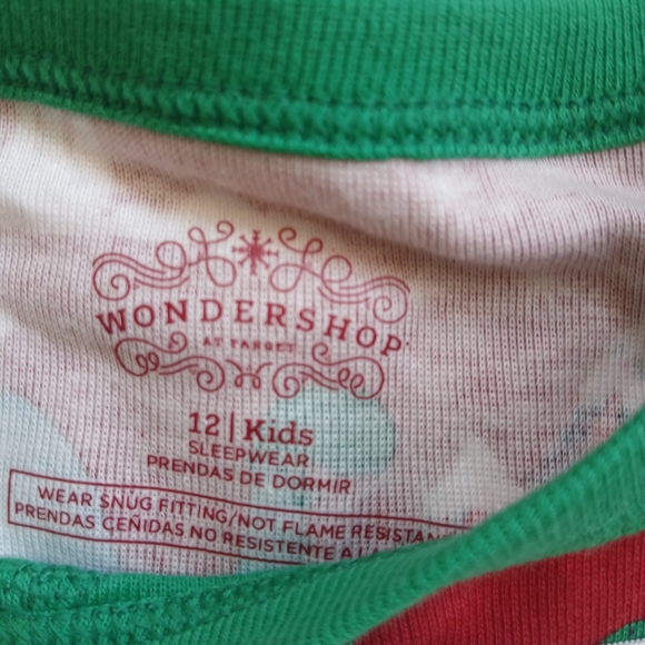 Christmas jammies boys size 12 - Picture 2 of 3